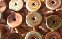round wooden blocks in various colors
